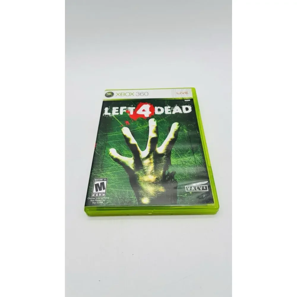 Left 4 Dead (Xbox 360, 2008) Valve Complete Tested Working CIB VG Condition